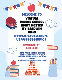 Middle school night